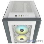 Corsair Obsidian Series 5000X RGB White E-ATX Chassis - Image 6